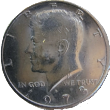 Kennedy Half Dollar 1973
